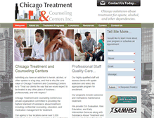 Tablet Screenshot of chicagotreatment.com